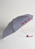 Small Vichy umbrella with dragonflies BLU Woman image number 3
