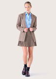 Giacca Gighen a fantasia check MARRONE TIERRA Donna immagine n. 5