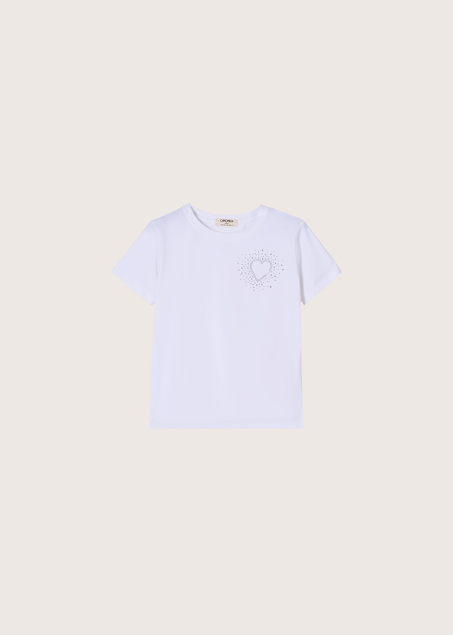 T-shirt Starry 100% cotone BIANCO WHITE Donna , immagine n. 4