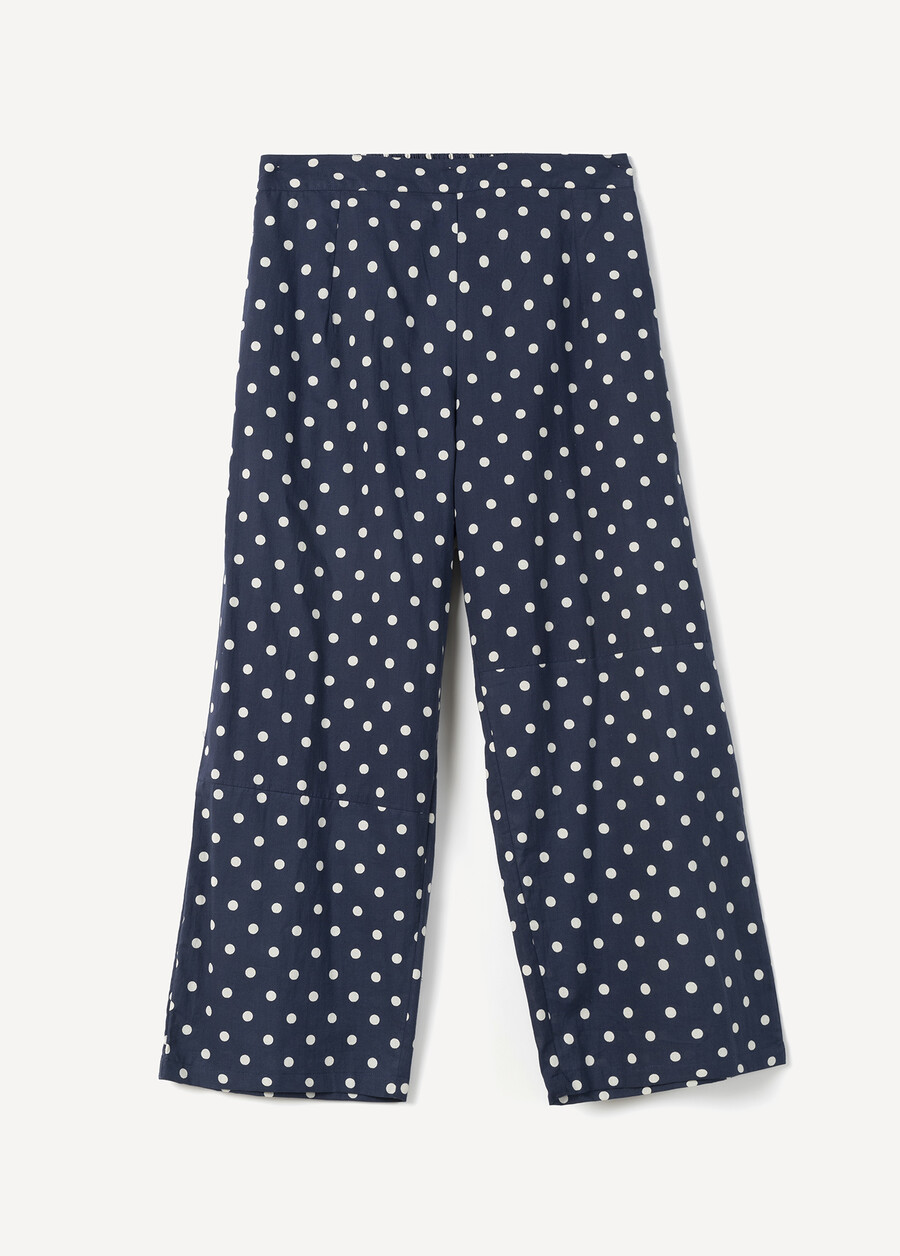 Pantaloni Perk Capri Fantasia BEIGE LATTEBLUE OLTREMARE Donna , immagine n. 5