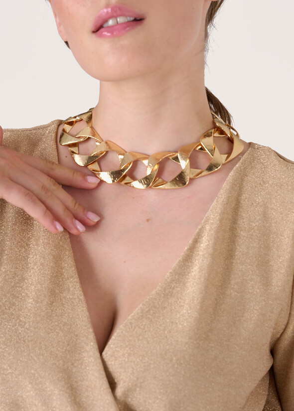 Cristy square chain necklace  Woman null