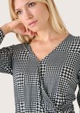 Maglia Samuela pied de poule NERO Donna immagine n. 2