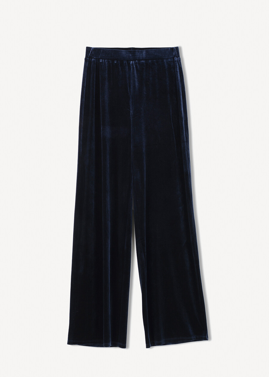 Pantaloni Payam in velluto BLU MIDNIGHTVIOLA VINACCIA Donna , immagine n. 6
