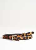 Cintura Clim in vero cavallino NERO BLACK Donna immagine n. 1