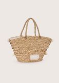 Benimm 100% straw bag BEIGE SAFARI Woman image number 5