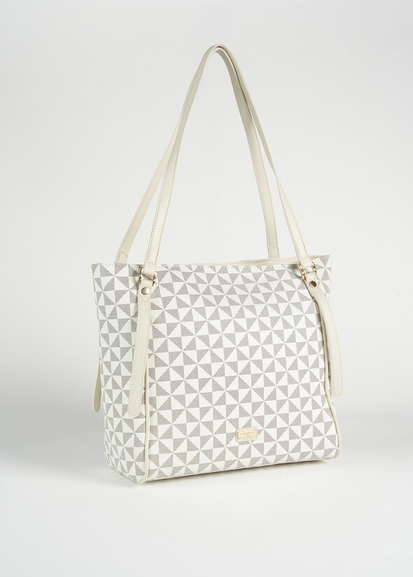 Borsa shopping Bely in ecopelle BIANCO BURRO Donna null
