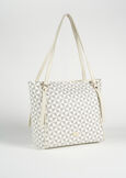 Borsa shopping Bely in ecopelle BIANCO BURRO Donna immagine n. 1