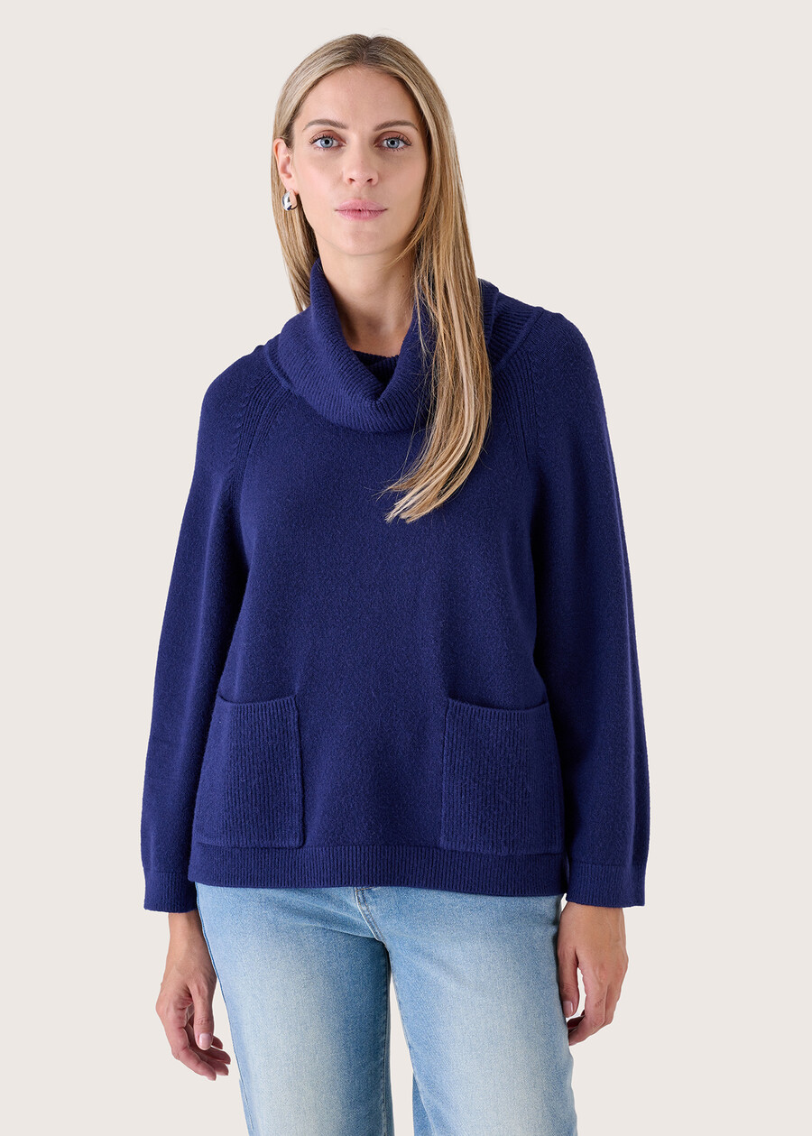 Maglia Magnum a collo alto ROSSOBLUE OLTREMARE Donna , immagine n. 2