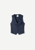 Gilet Tily in poliviscosa BLU Donna immagine n. 5