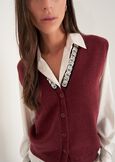 Gilet Gioel con paillettes GRIGIO MEDIUM GREYVIOLA VINACCIA Donna immagine n. 2
