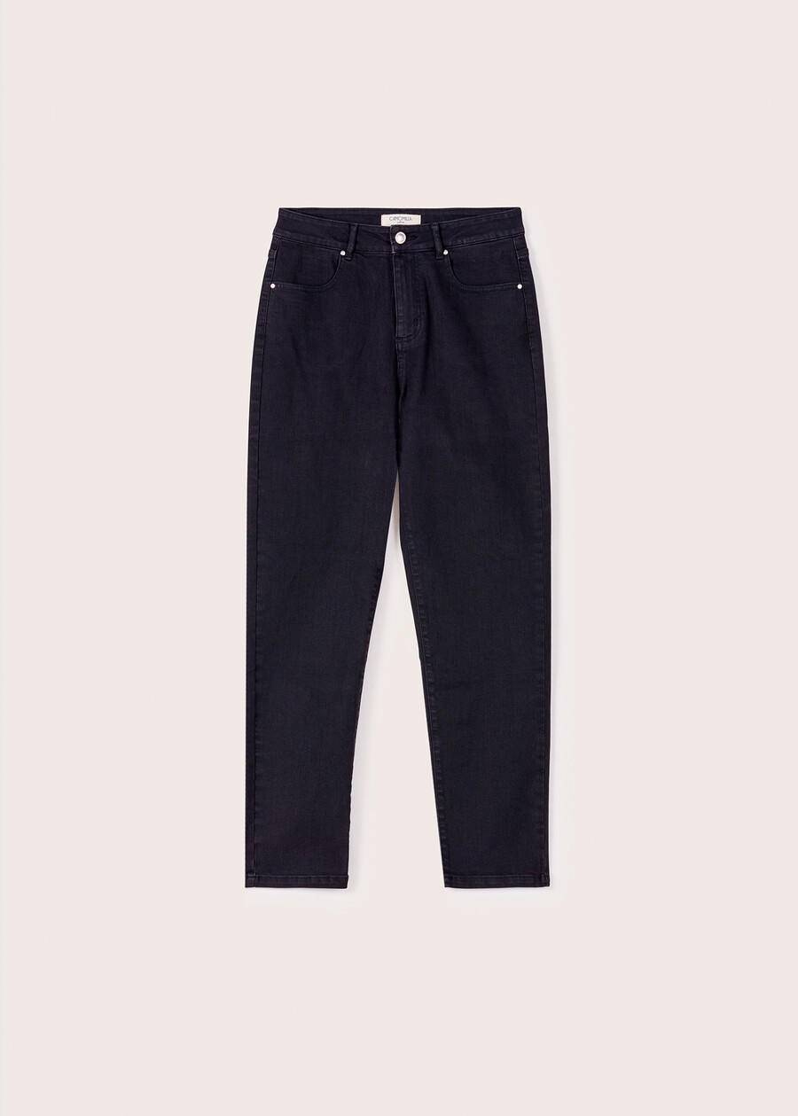 Pantalone Kate in denim di cotone DENIMNERO BLACK Donna , immagine n. 6