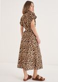 Abito Addis Chemisier Animalier BEIGE Donna immagine n. 3