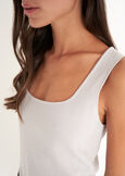 Top Trevis in punto riso MARRONE CAFFEGRIGIO PERLA Donna immagine n. 2