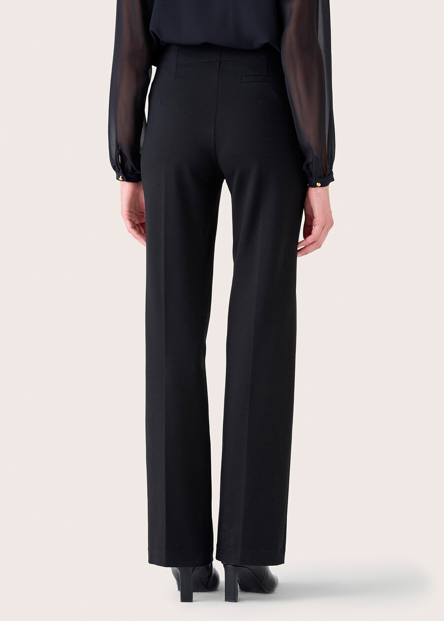 Pantalone Giorgia in punto Milano BIANCO WHITENERO BLACK Donna , immagine n. 6