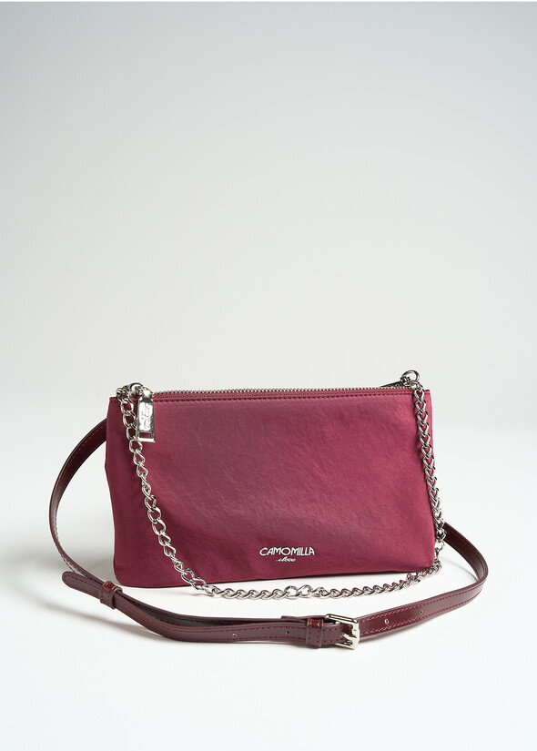 Borsa Tonga in nylon ROSSO BORDEAUX Donna null