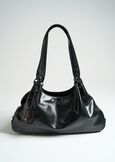 Bahia krinkle faux leather bag NERO Woman image number 3