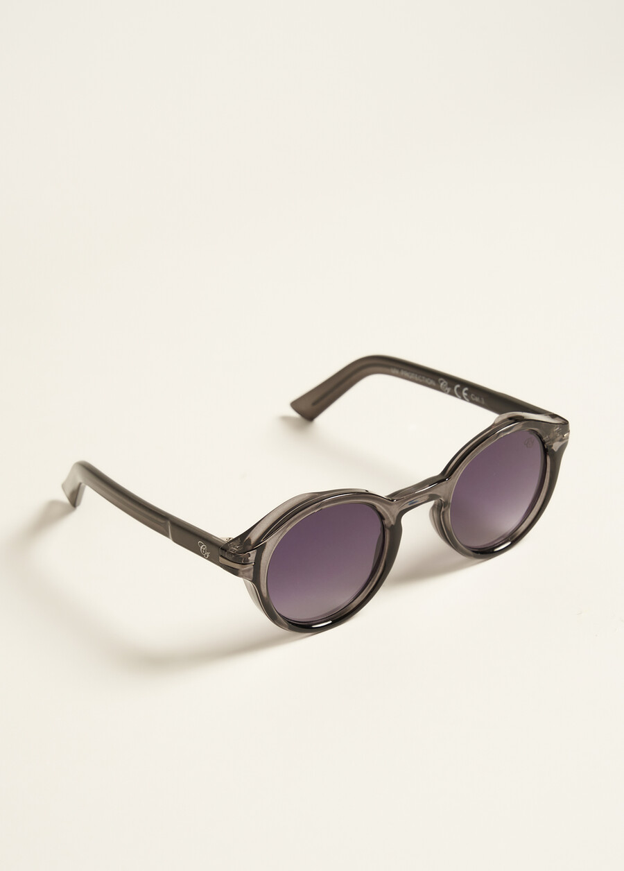 Occhiali da sole tondi light grey GRIGIO Donna , immagine n. 4