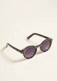 Occhiali da sole tondi light grey GRIGIO Donna immagine n. 4