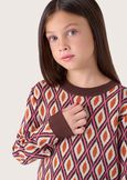 Melyna girl's jersey MARRONE CASTAGNA Woman image number 2