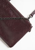 Tonga Krinkle faux leather crossbody NERO BLACKVIOLA VINACCIA Woman image number 3