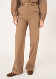 Pantalone Clair in cotone CELESTE FIORDALISOBEIGE Donna immagine n. 2
