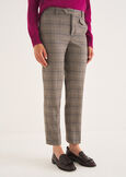 Pantalone Pilar check GRIGIO GREY Donna immagine n. 4