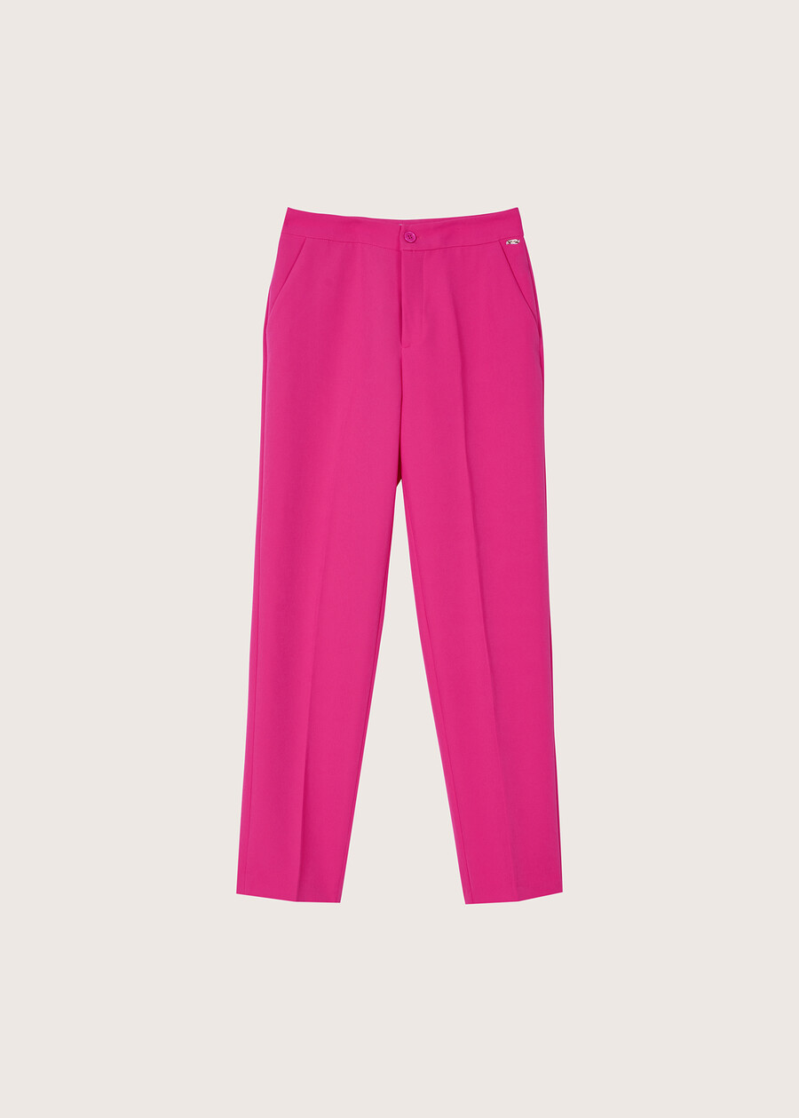 Alice technical fabric trousers ROSA FUCSIAVERDE POLINESIA Woman , image number 6