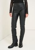 Pantalone Paki effetto ecopelle NERO Donna immagine n. 3