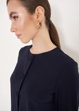 Coprispalle Calvin In Jersey BLUE OLTREMARE  Donna immagine n. 2
