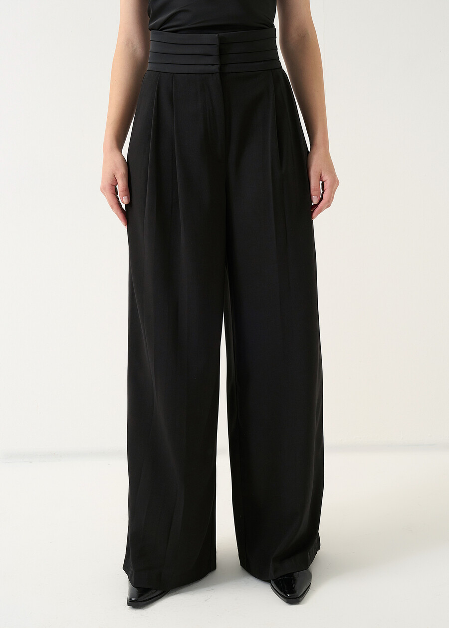 Penny high-waist tailored trousers NERO Woman , image number 3