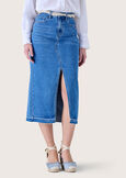 Gilroy cotton denim skirt DENIM Woman image number 3