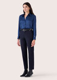 Pantalone Alice in tessuto tecnico NERO BLACKBEIGE GESSOBLU Donna immagine n. 3