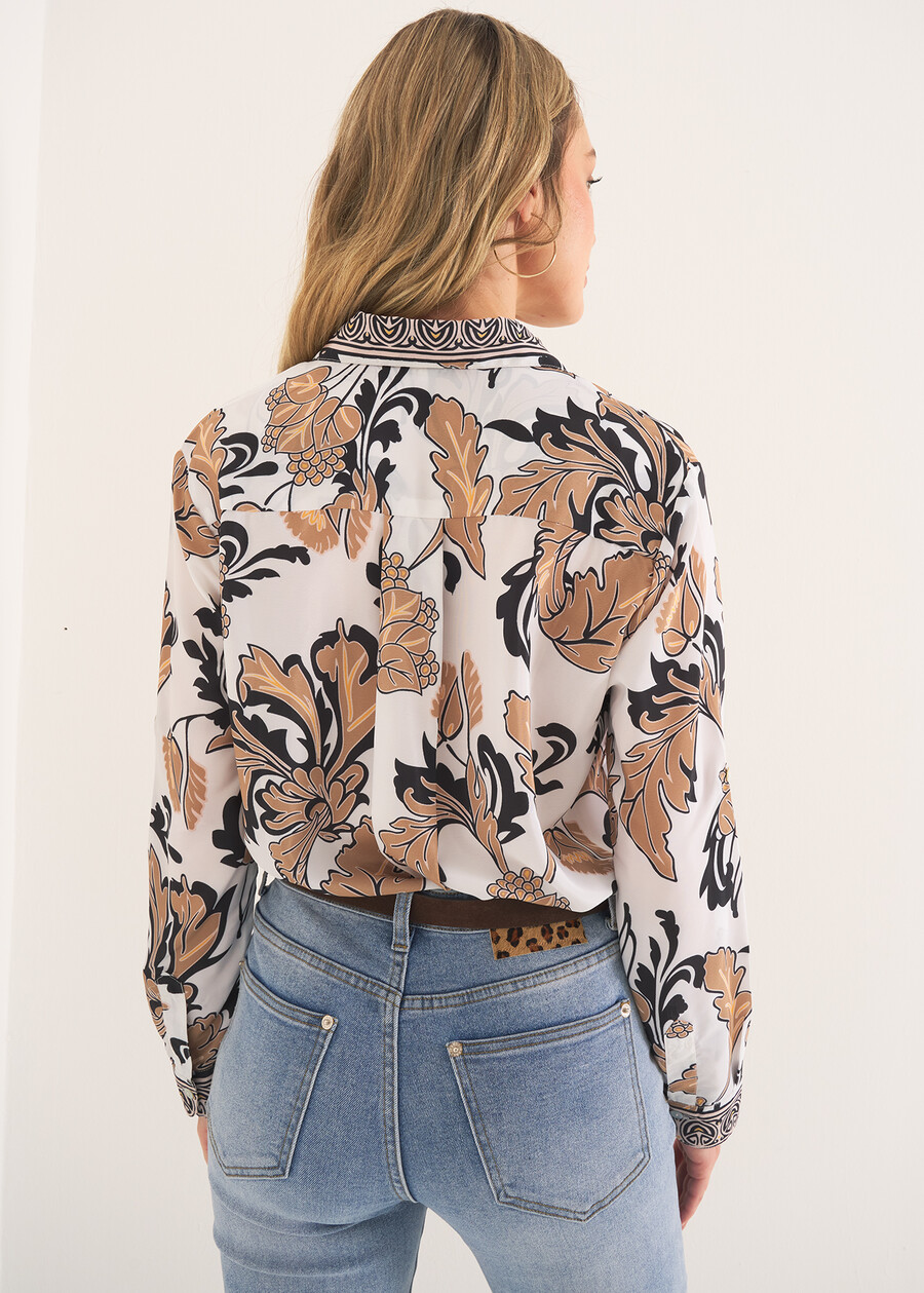 Candida printed shirt – Archivio GIALLO GRANO Woman , image number 3