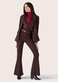 Pantalone Victoria a zampa ROSSO MARTENERO BLACKBLUE DARK BLUEMARRONE Donna immagine n. 1