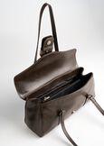 Barnaul crinkled faux leather duffle bag MARRONE CAFFE Woman image number 3