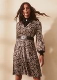Arper abito fantasia NERO BLACK Donna immagine n. 1