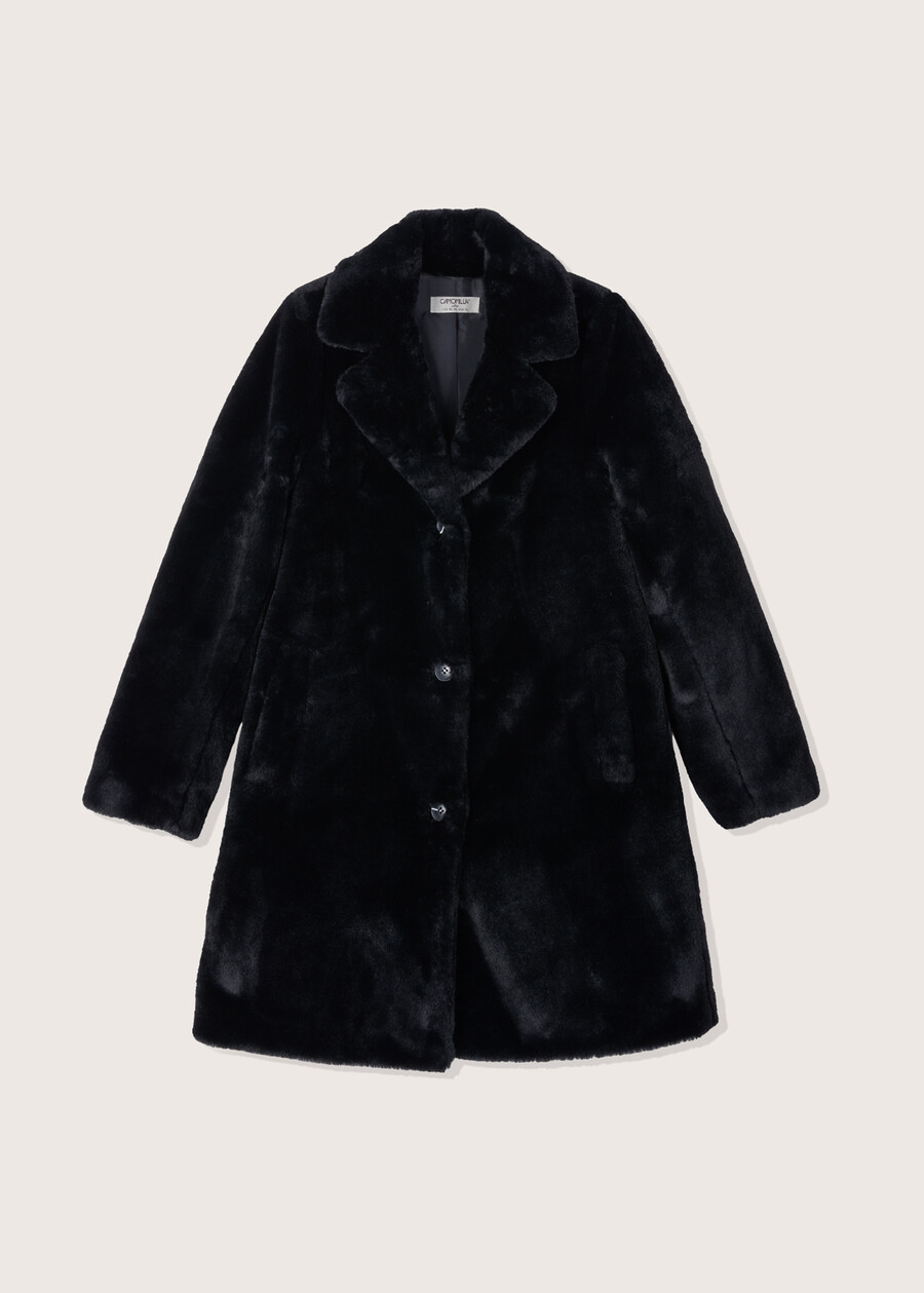 Claud eco-fur coat, Woman  