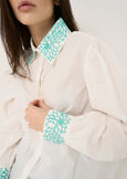 Cloe puff sleeve shirt BIANCO WHITE Woman image number 2