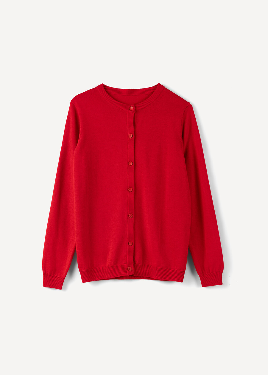 Cardigan Clio a girocollo ARANCIONEROSSO Donna , immagine n. 4