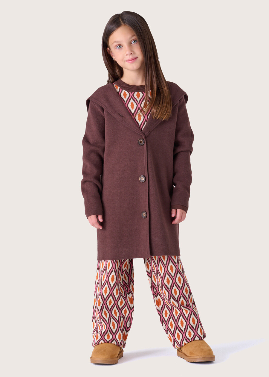 Cardigan Cecil da bimba MARRONE CASTAGNA Donna , immagine n. 1