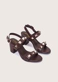 Sandalo con borchie Surly MARRONE CACAO Donna immagine n. 1