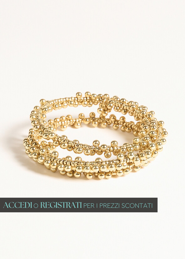 Bracciale Glenda con microsfere GOLD Donna null