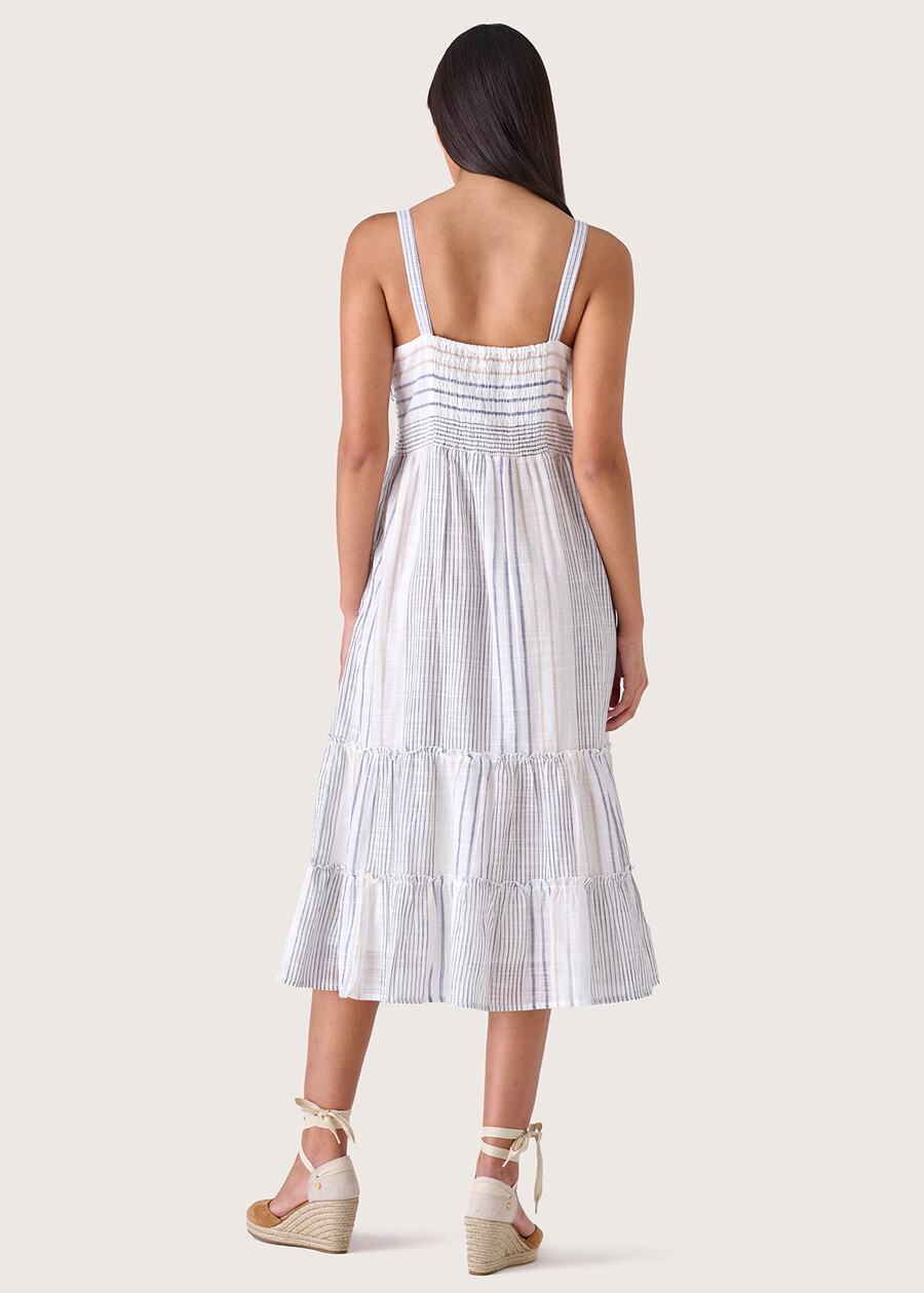 Abito Asia 100% cotone BIANCO Donna , immagine n. 3