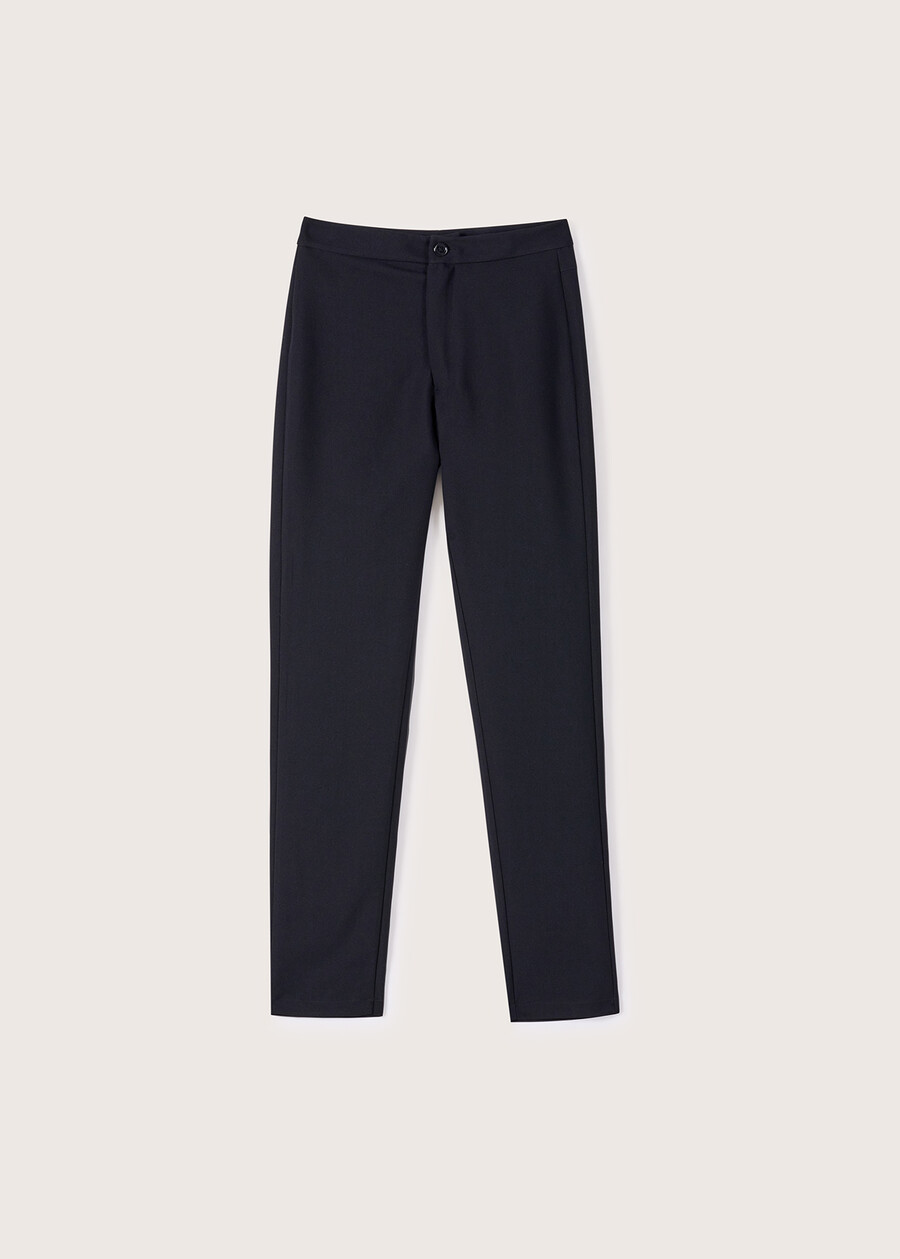 Pantalone Claudia in tessuto tecnico NERO BLACK Donna , immagine n. 5