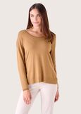 Maglia Maira in viscosa MARRONE TIERRAROSA BOUQUET Donna immagine n. 1