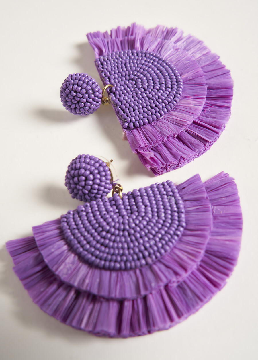 Orecchini Gioia a mezzaluna VIOLA MULBERRY Donna , immagine n. 3
