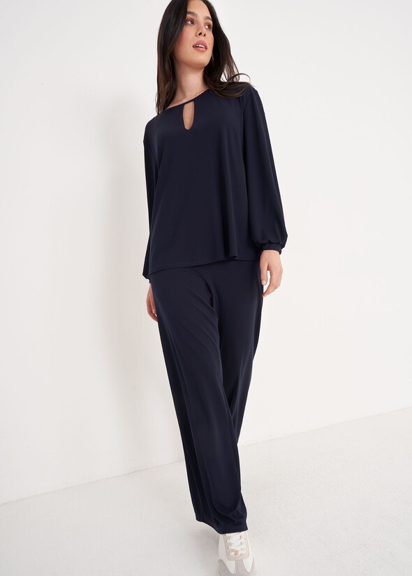 Pantaloni Giorgia-C Comfort BLUE OLTREMARE  Donna null