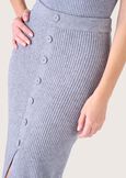 Gonna a tubo Ginger in maglia GRIGIO MEDIUM GREYBLUE COLONIAL Donna immagine n. 3