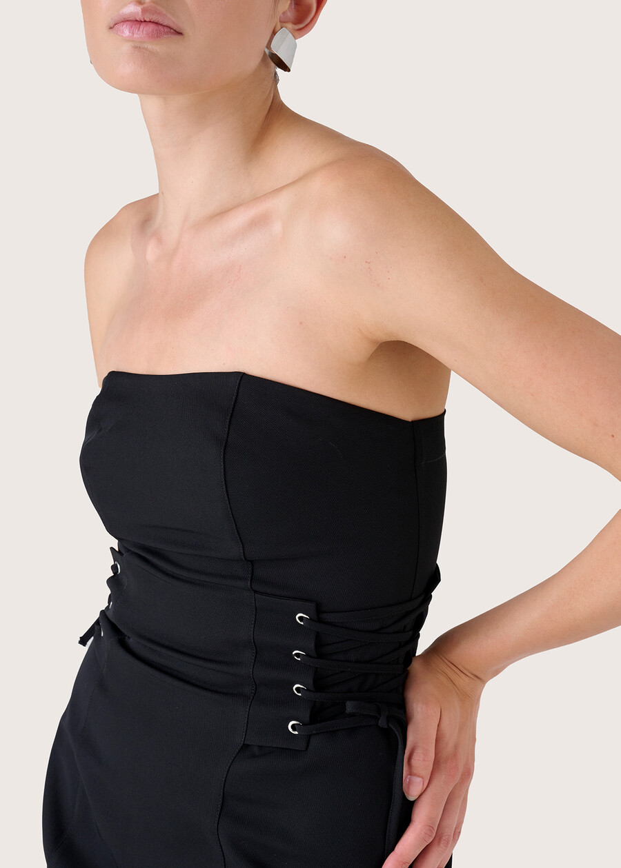 Abito Axel con intreccio NERO BLACK Donna , immagine n. 4