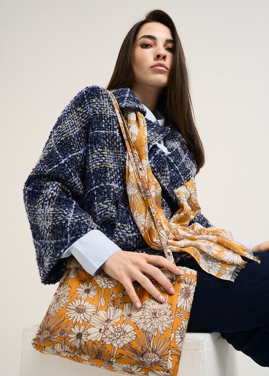 Borsa Baylor tracolla cotone ARANCIONE Donna , immagine n. 1